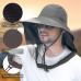 Панама з антимоскітною сіткою для полювання, риболовлі та саду (Сіра) Панама з антимоскітною сіткою для полювання, риболовлі та саду (Сіра)