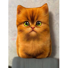 Іграшка-подушка 3D «Милий Рудий Кіт» 47 см Іграшка-подушка 3D «Милий Рудий Кіт» 47 см