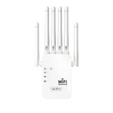 Бездротовий підсилювач Wi-Fi сигналу 6 антен 2.4G — Потужний репітер для пробиття стін