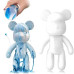 Подарунковий набір для творчості «Флюїдний ведмедик» DIY Fluid Bear 23 см із фарбами (3 шт) Подарунковий набір для творчості «Флюїдний ведмедик» DIY Fluid Bear 23 см із фарбами (3 шт)