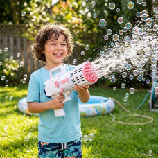 Іграшковий пістолет для мильних бульбашок Bubble Gun Bazooka Іграшковий пістолет для мильних бульбашок Bubble Gun Bazooka