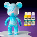 Подарунковий набір для творчості «Флюїдний ведмедик» DIY Fluid Bear 23 см із фарбами (3 шт) Подарунковий набір для творчості «Флюїдний ведмедик» DIY Fluid Bear 23 см із фарбами (3 шт)