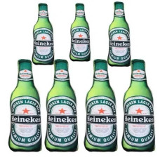 М'яка прикольна іграшка Пляшка Пива 70 см Heineken - 3D подушка 7238
