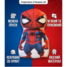 М'який 3D Спайдер-Мен - Декоративна подушка-іграшка з улюбленим супергероєм М'який 3D Спайдер-Мен - Декоративна подушка-іграшка з улюбленим супергероєм
