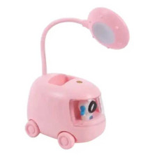 Шкільна настільна лампа для навчання Bus table lamp у вигляді автобуса з органайзером Шкільна настільна лампа для навчання Bus table lamp у вигляді автобуса з органайзером