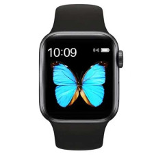Смарт-годинник Smart Watch T500 Black з мікрофоном і динаміком — Розумний годинник із сенсорним екраном та пульсометром Смарт-годинник Smart Watch T500 Black з мікрофоном і динаміком — Розумний годинник із сенсорним екраном та пульсометром