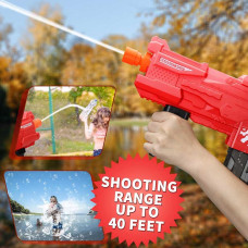 Водний бластер акумуляторний Water Gun дитячий для літніх ігор Водний бластер акумуляторний Water Gun дитячий для літніх ігор