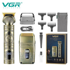 Автономний тример-шейвер VGR 1200 mAh: До 200 хвилин безперервної роботи Автономний тример-шейвер VGR 1200 mAh: До 200 хвилин безперервної роботи