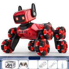 Музичний робот-пес 8-wheel Mechanical Dog — Світло, музика, пар! Музичний робот-пес 8-wheel Mechanical Dog — Світло, музика, пар!