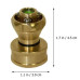 Садова форсунка Schmidt Brass Nozzle: Просте рішення для складних завдань Садова форсунка Schmidt Brass Nozzle: Просте рішення для складних завдань