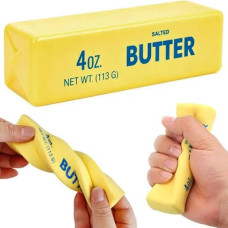 Ароматизований сквіш з безпечного полімеру «Вершкове масло» 13 см / Butter Squishy Ароматизований сквіш з безпечного полімеру «Вершкове масло» 13 см / Butter Squishy