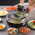 Зносостійка овочерізка Vegetable Cutter зі сталевими лезами та ABS-корпусом 10123 Зносостійка овочерізка Vegetable Cutter зі сталевими лезами та ABS-корпусом 10123