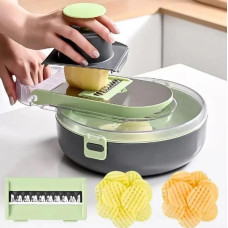 Кухонний мультистайлер Vegetable Cutter для фігурної нарізки овочів 10123 Кухонний мультистайлер Vegetable Cutter для фігурної нарізки овочів 10123