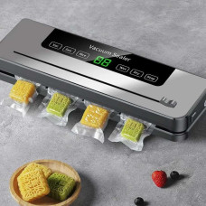 Вакуумний пакувальник для заморожування продуктів — Домашній вакууматор для їжі та напівфабрикатів Вакуумний пакувальник для заморожування продуктів — Домашній вакууматор для їжі та напівфабрикатів