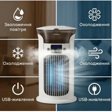 Міні-вентилятор Spray Air Cooler LY-940 з водяним охолодженням та резервуаром Міні-вентилятор Spray Air Cooler LY-940 з водяним охолодженням та резервуаром