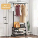 Підлогова металева вішалка для одягу з полицею для взуття SINGLE-POLE SHOE and HAT RACK 107-2 Підлогова металева вішалка для одягу з полицею для взуття SINGLE-POLE SHOE and HAT RACK 107-2