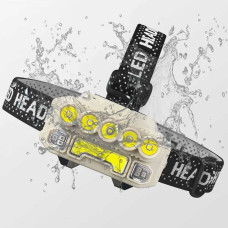 Налобний ліхтар COB+5LED HX 817 акумуляторний сенсорний Налобний ліхтар COB+5LED HX 817 акумуляторний сенсорний