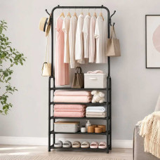 Гардеробна підлогова вішалка Clothes Rack Up для зберігання одягу 170×60×26 см Гардеробна підлогова вішалка Clothes Rack Up для зберігання одягу 170×60×26 см