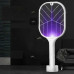 Акумуляторна електрична мухобойка 2 в 1 USB 26X-102 Акумуляторна електрична мухобойка 2 в 1 USB 26X-102