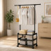 Стійка гардеробна для одягу, взуття та аксесуарів SINGLE-POLE SHOE and HAT RACK 107-2 Стійка гардеробна для одягу, взуття та аксесуарів SINGLE-POLE SHOE and HAT RACK 107-2