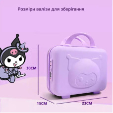 Канцелярський набір Kuromi з кулоном та брошкою — стиль у деталях! Канцелярський набір Kuromi з кулоном та брошкою — стиль у деталях!