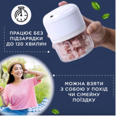 Кухонний подрібнювач, ручний блендер з акумуляторним живленням, акумуляторний чоппер для кухні арт. 591734 Кухонний подрібнювач, ручний блендер з акумуляторним живленням, акумуляторний чоппер для кухні арт. 591734