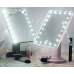 Дзеркало косметичне для макіяжу, Настільне дзеркало з LED підсвічуванням, Гримерне дзеркало арт. 931047 Дзеркало косметичне для макіяжу, Настільне дзеркало з LED підсвічуванням, Гримерне дзеркало арт. 931047