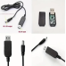 Кабель живлення, Шнур USB з перетворювачем напруги 9/12V, адаптер для роутера від павербанка арт. 581309 Кабель живлення, Шнур USB з перетворювачем напруги 9/12V, адаптер для роутера від павербанка арт. 581309