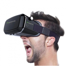 Віртуальні окуляри для ігор та 3D відео, VR гарнітура з вбудованими навушниками, 3D-окуляри арт. 817452 Віртуальні окуляри для ігор та 3D відео, VR гарнітура з вбудованими навушниками, 3D-окуляри арт. 817452